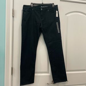 GAP 1969 Real Straight Fit Dark Wash Jeans Size 14/32R NWT